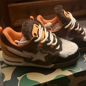 A Bathing Ape (BAPE) Baby Milo Fur Sneakers – Brand New – Sold Out